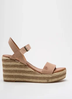 Espadrilles Popa Rose Talon De 7 À 9cm