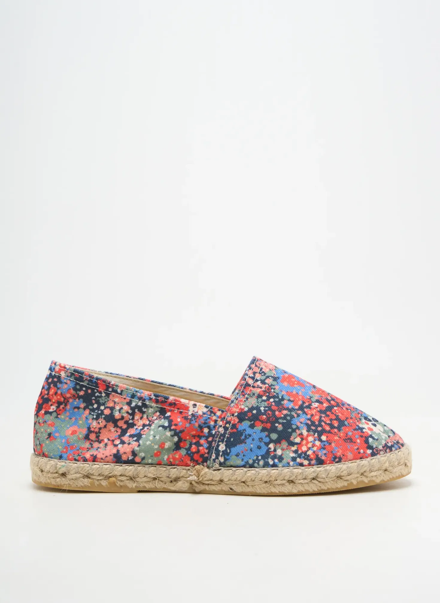 Espadrilles Skfk Bleu Talon Plat Jusqu'à 3cm