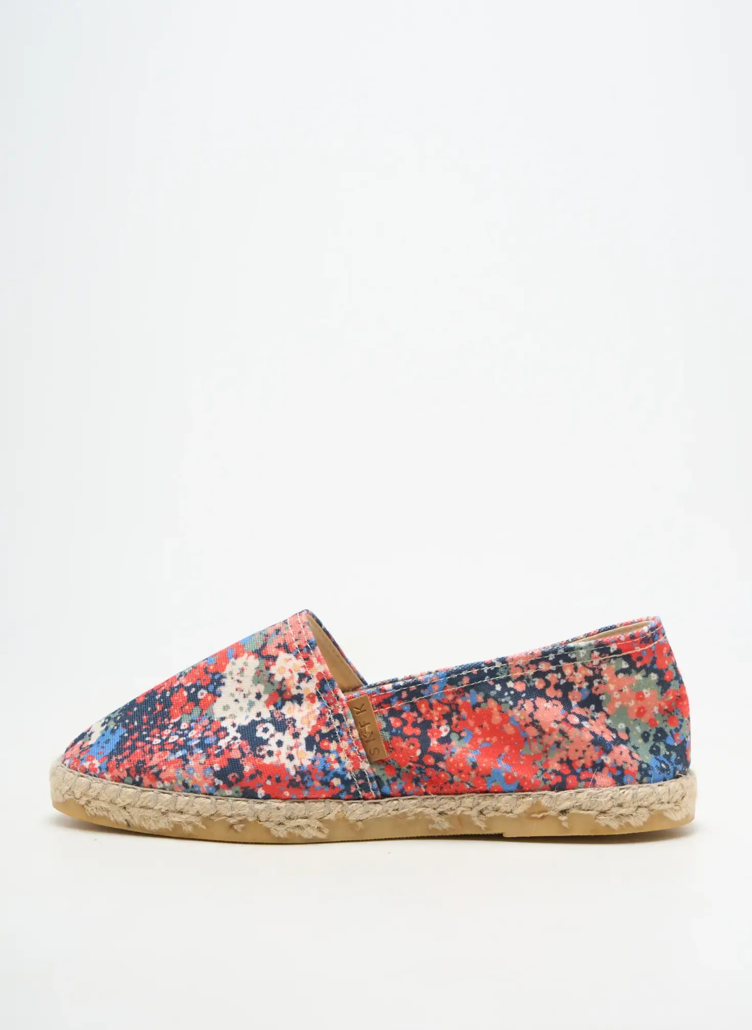 Espadrilles Skfk Bleu Talon Plat Jusqu'à 3cm