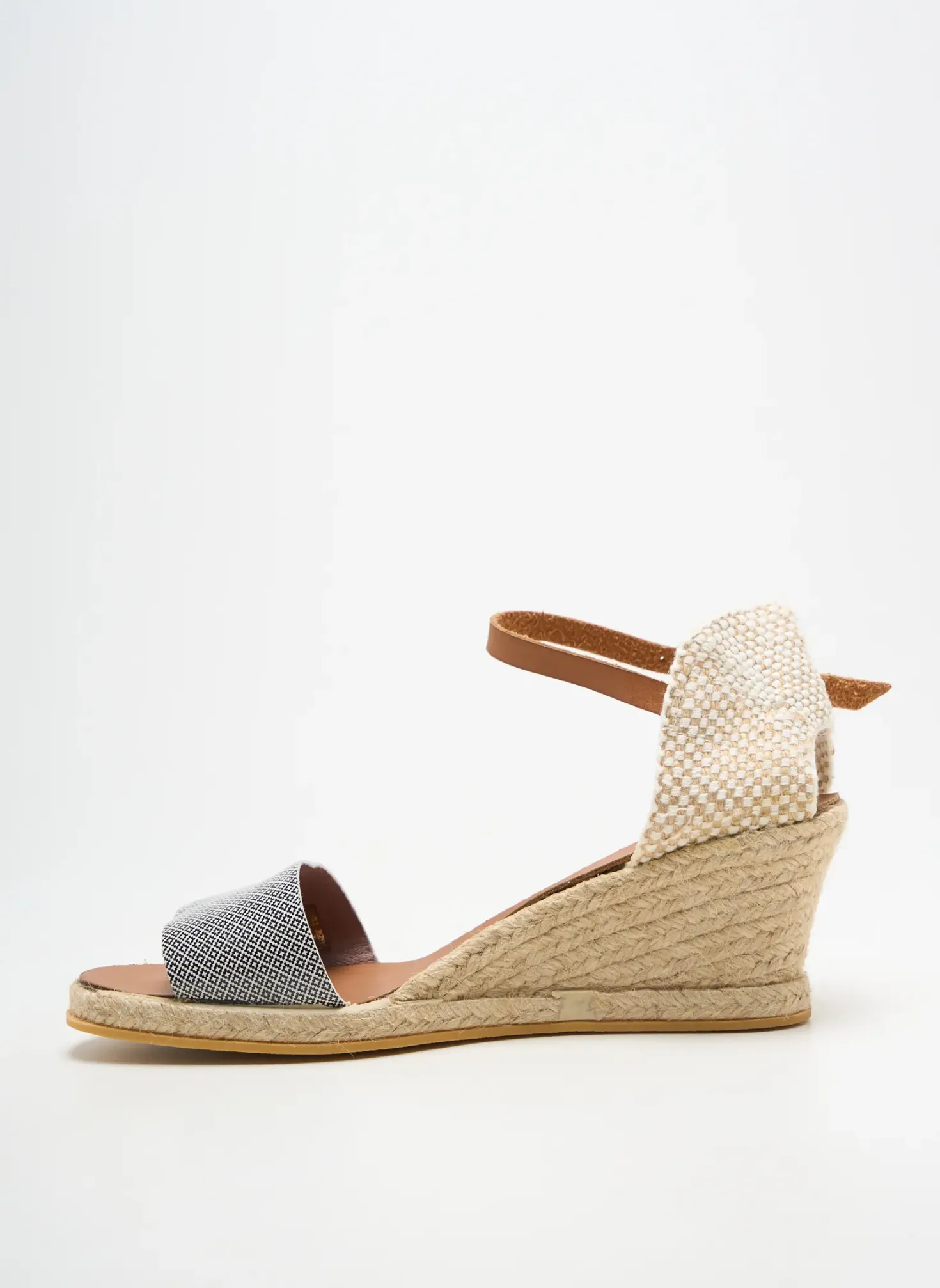 Espadrilles Thierry 21 Noir Talon De 4 À 6cm