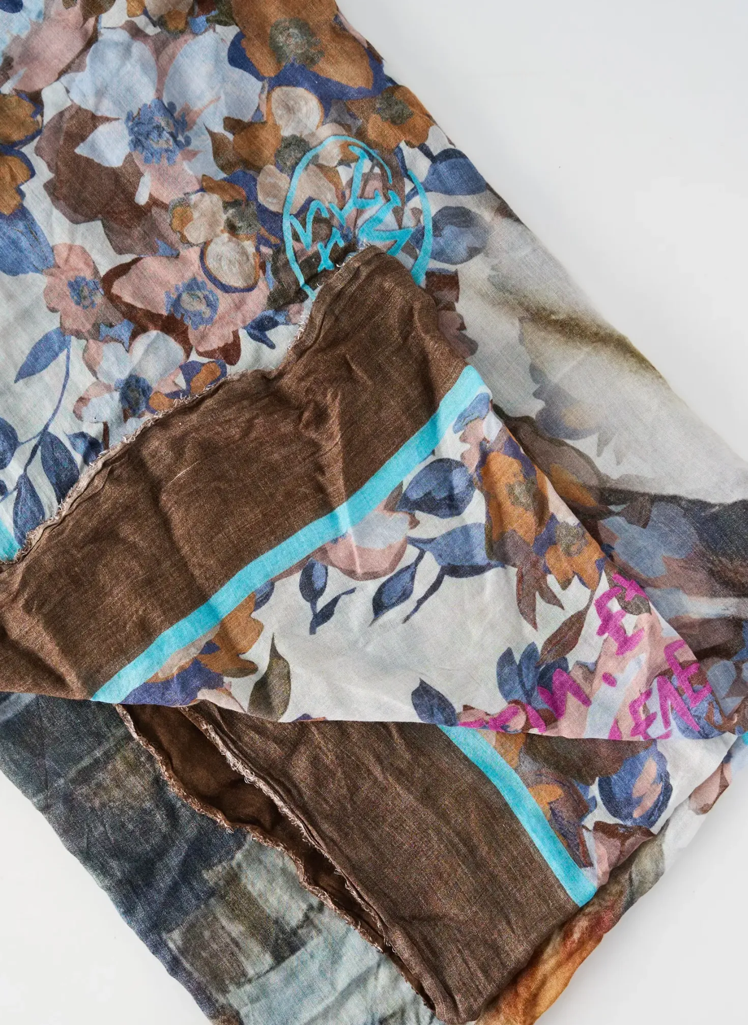 Foulard Bob Marron