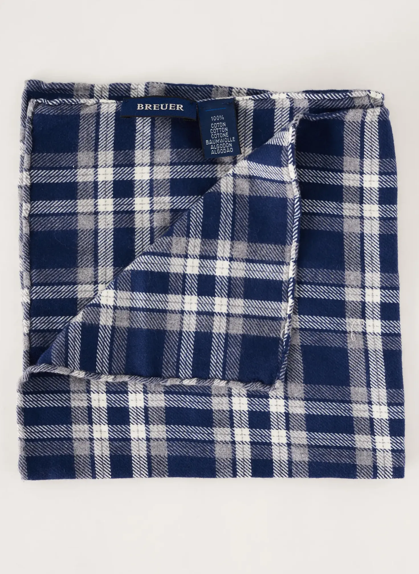 Foulard Breuer Bleu