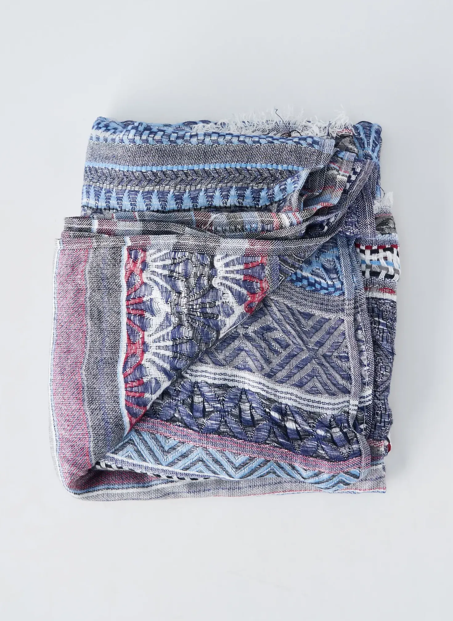 Foulard Haze&finn Bleu