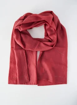 Foulard Helena Sorel Rouge
