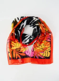 Foulard Jean Baptiste Rautureau Orange