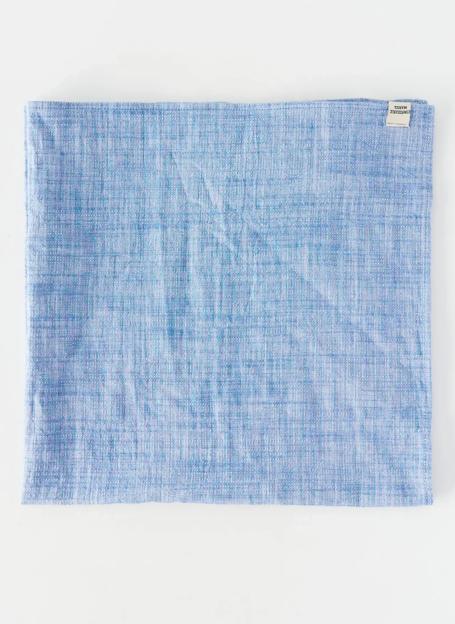 Foulard Le Fabuleux Marcel De Bruxelles Bleu