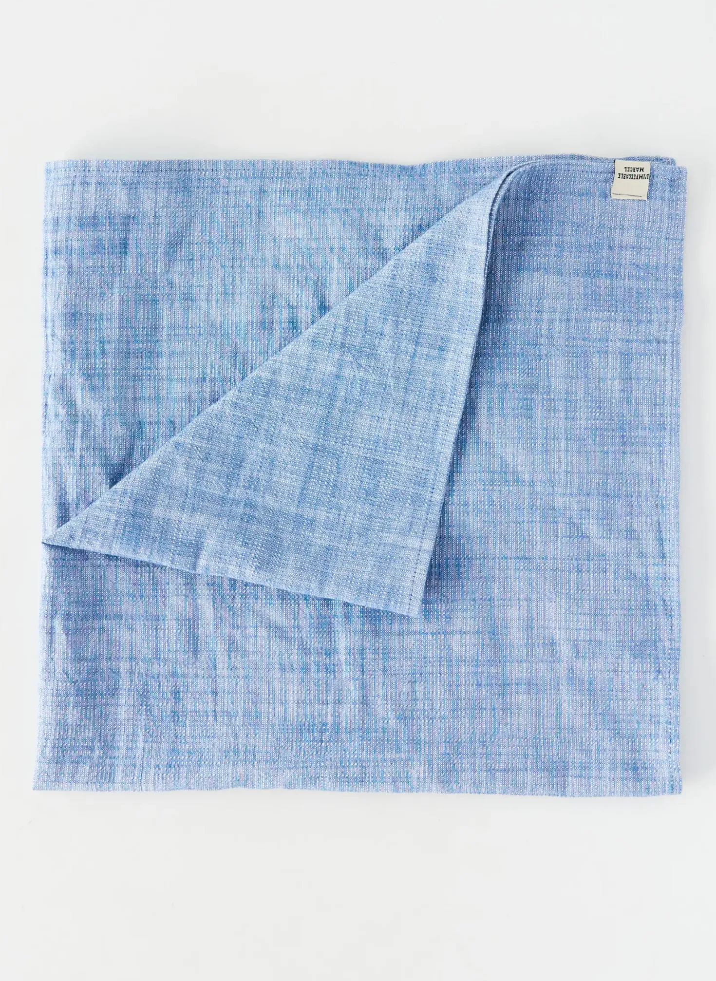 Foulard Le Fabuleux Marcel De Bruxelles Bleu