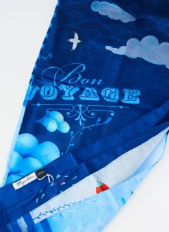 Foulard Lili Gambettes Bleu