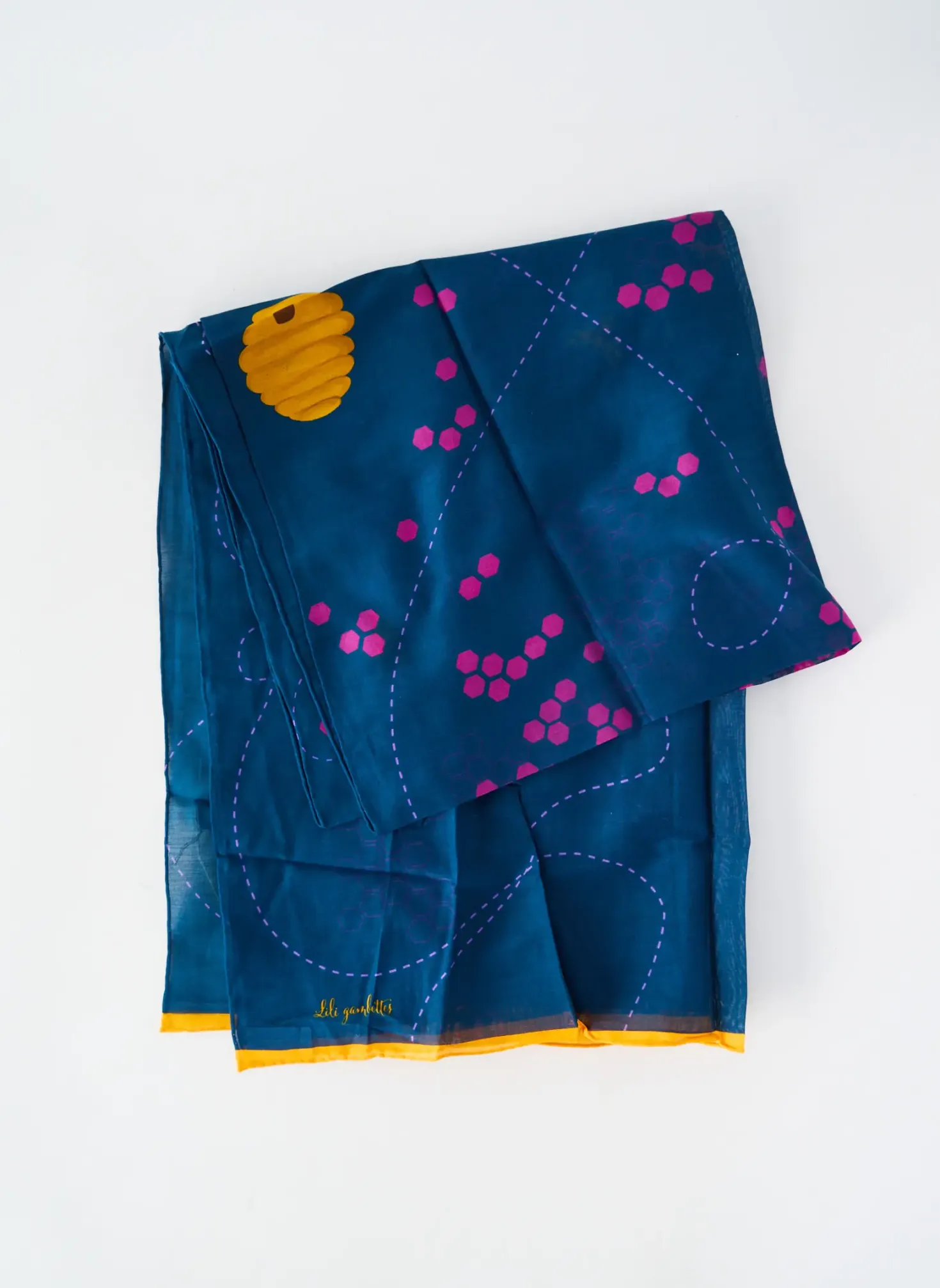Foulard Lili Gambettes Bleu