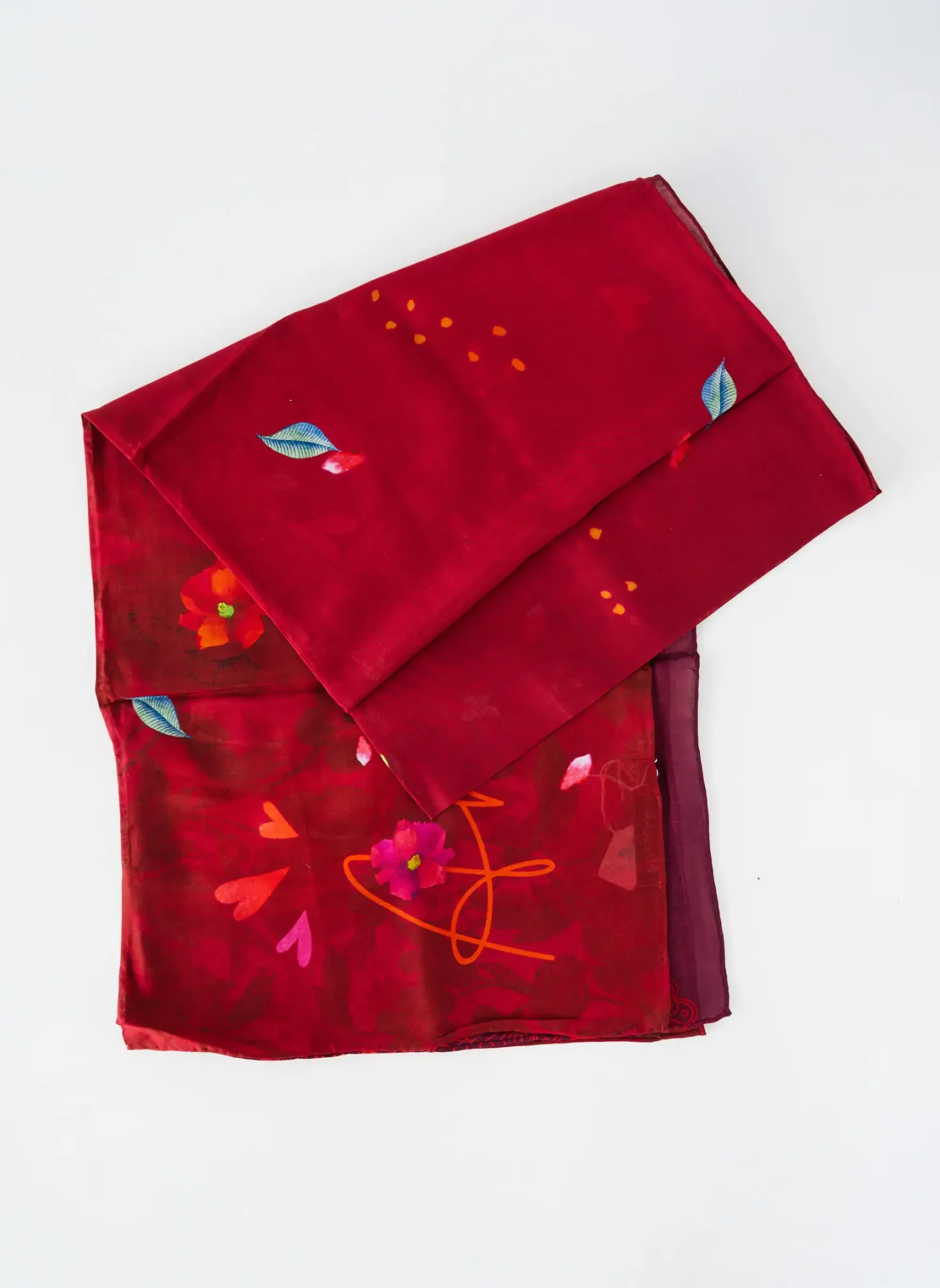 Foulard Lili Gambettes Rouge
