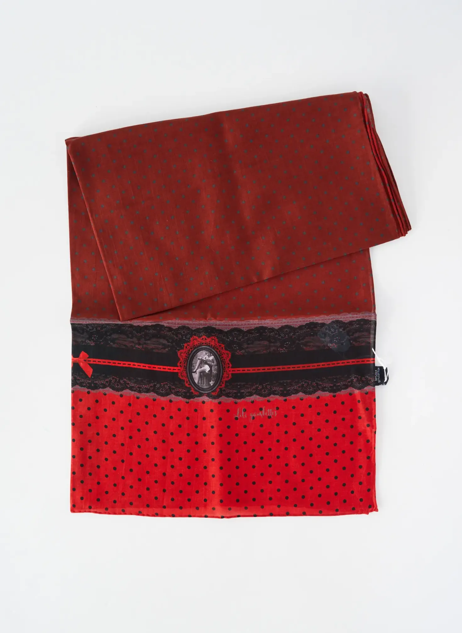 Foulard Lili Gambettes Rouge