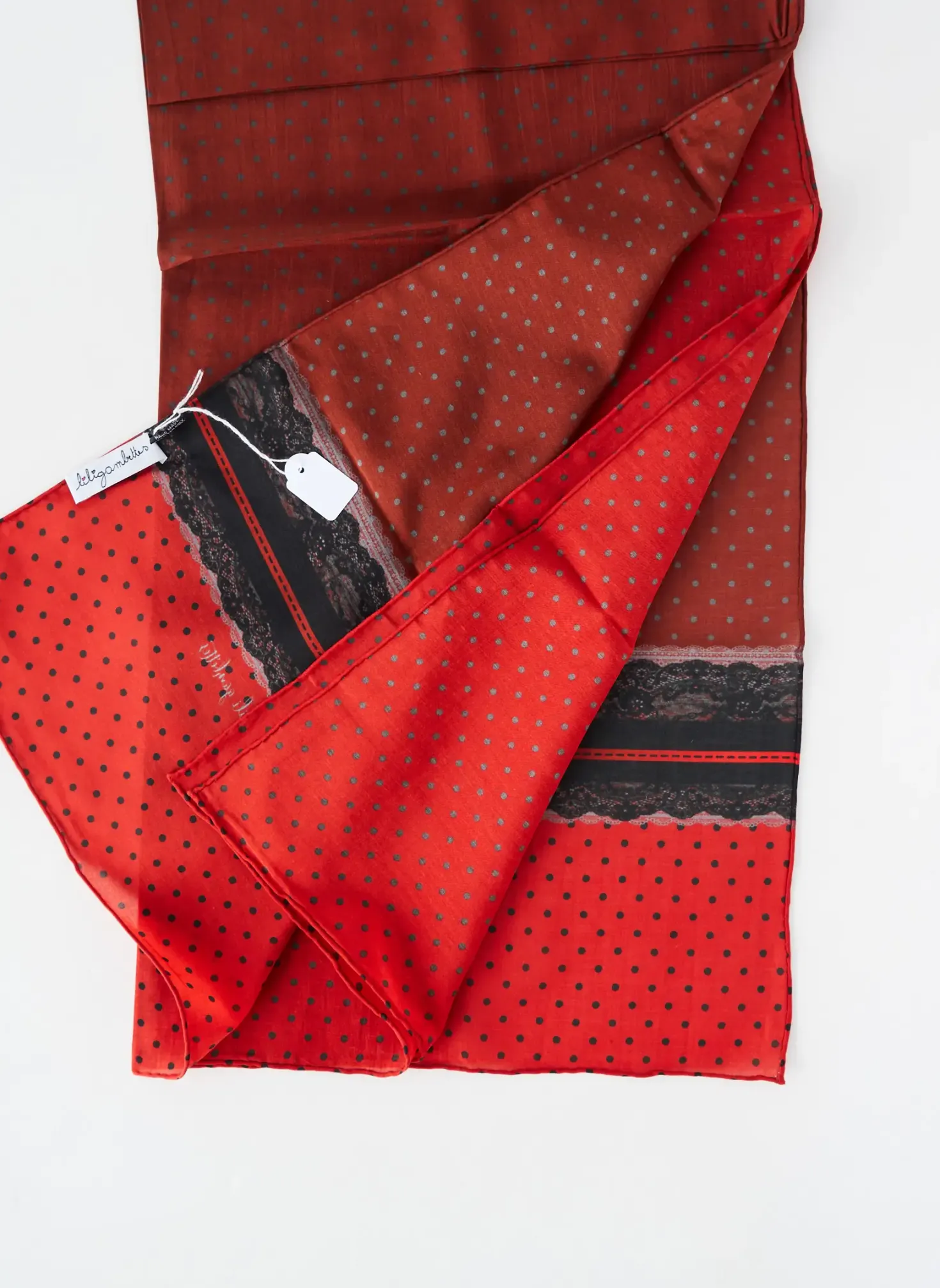 Foulard Lili Gambettes Rouge
