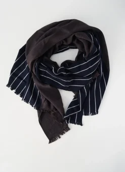 Foulard Mat De Misaine Bleu