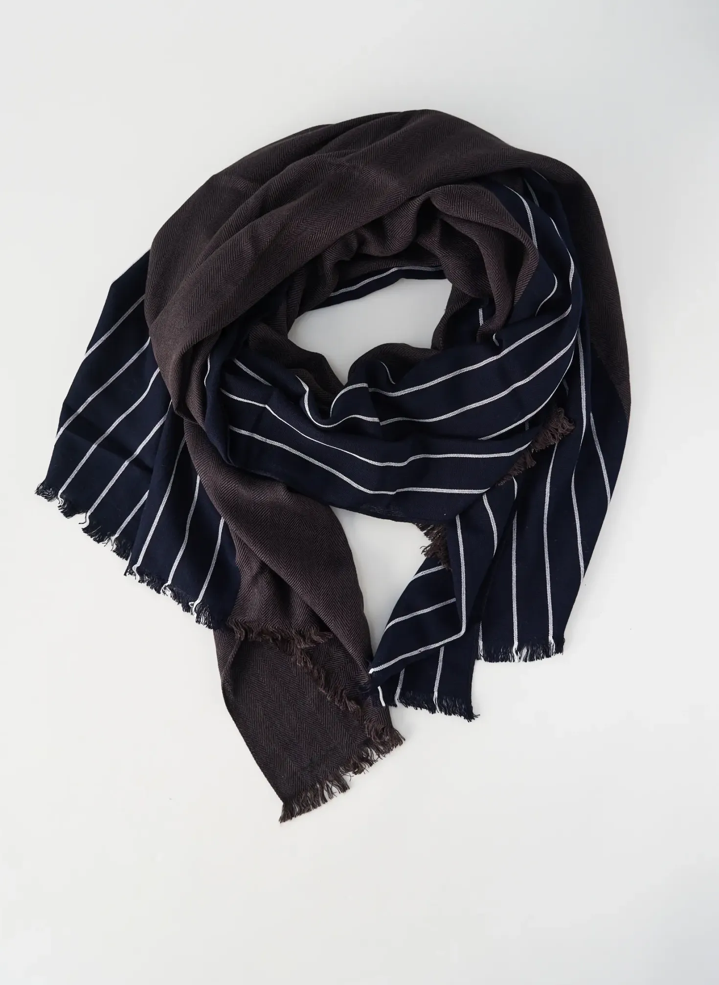Foulard Mat De Misaine Bleu