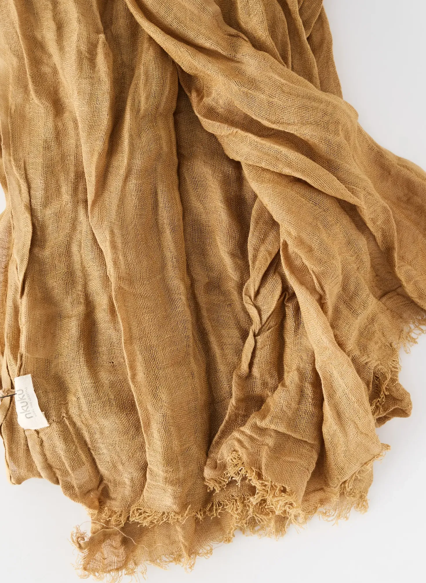 Foulard Nkuku Marron