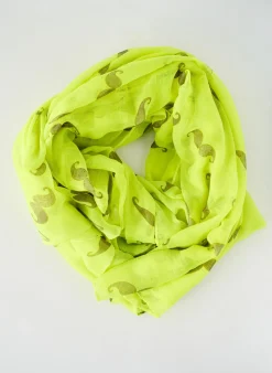 Foulard Palme Jaune