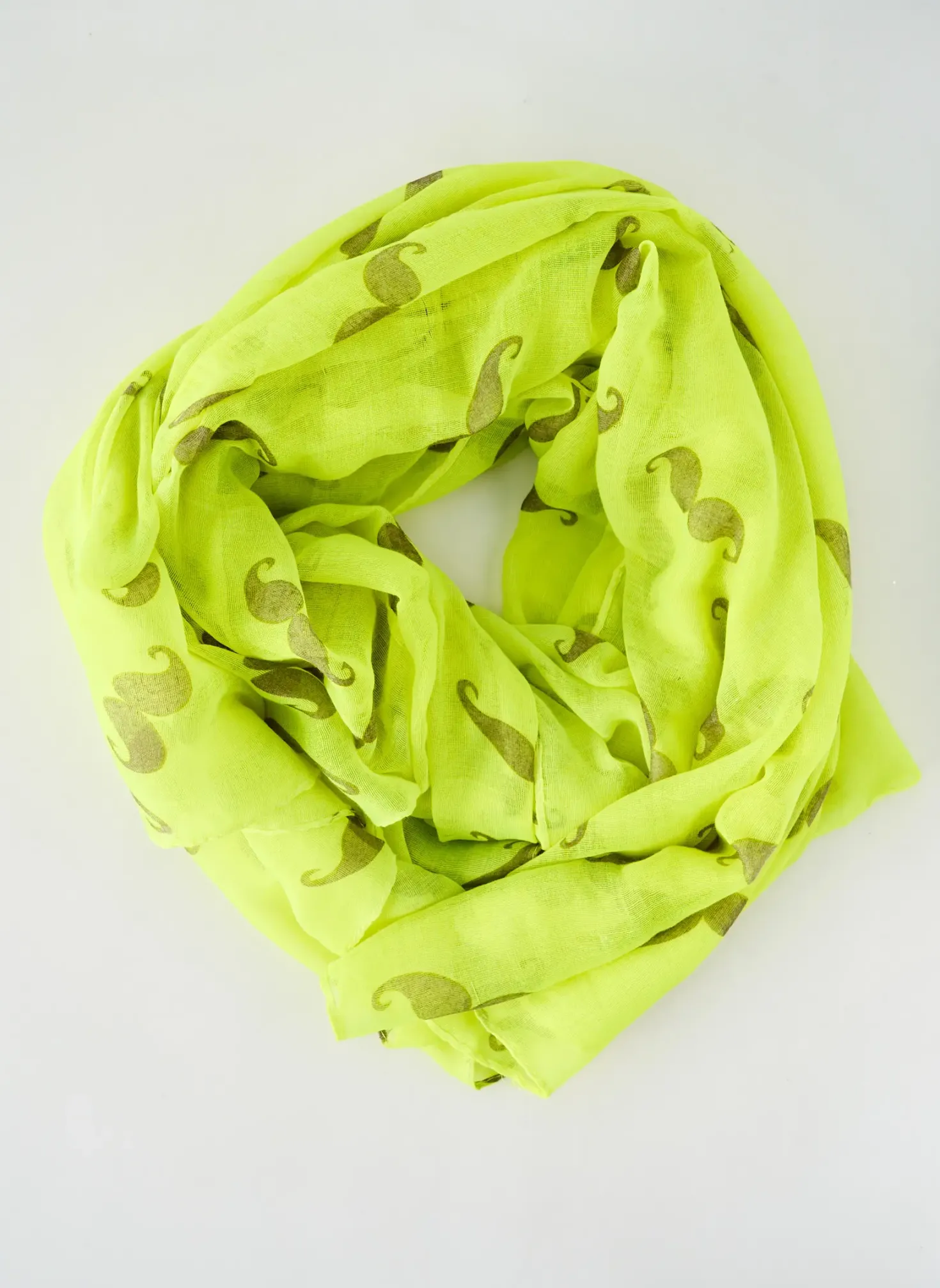 Foulard Palme Jaune