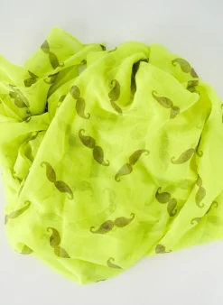 Foulard Palme Jaune