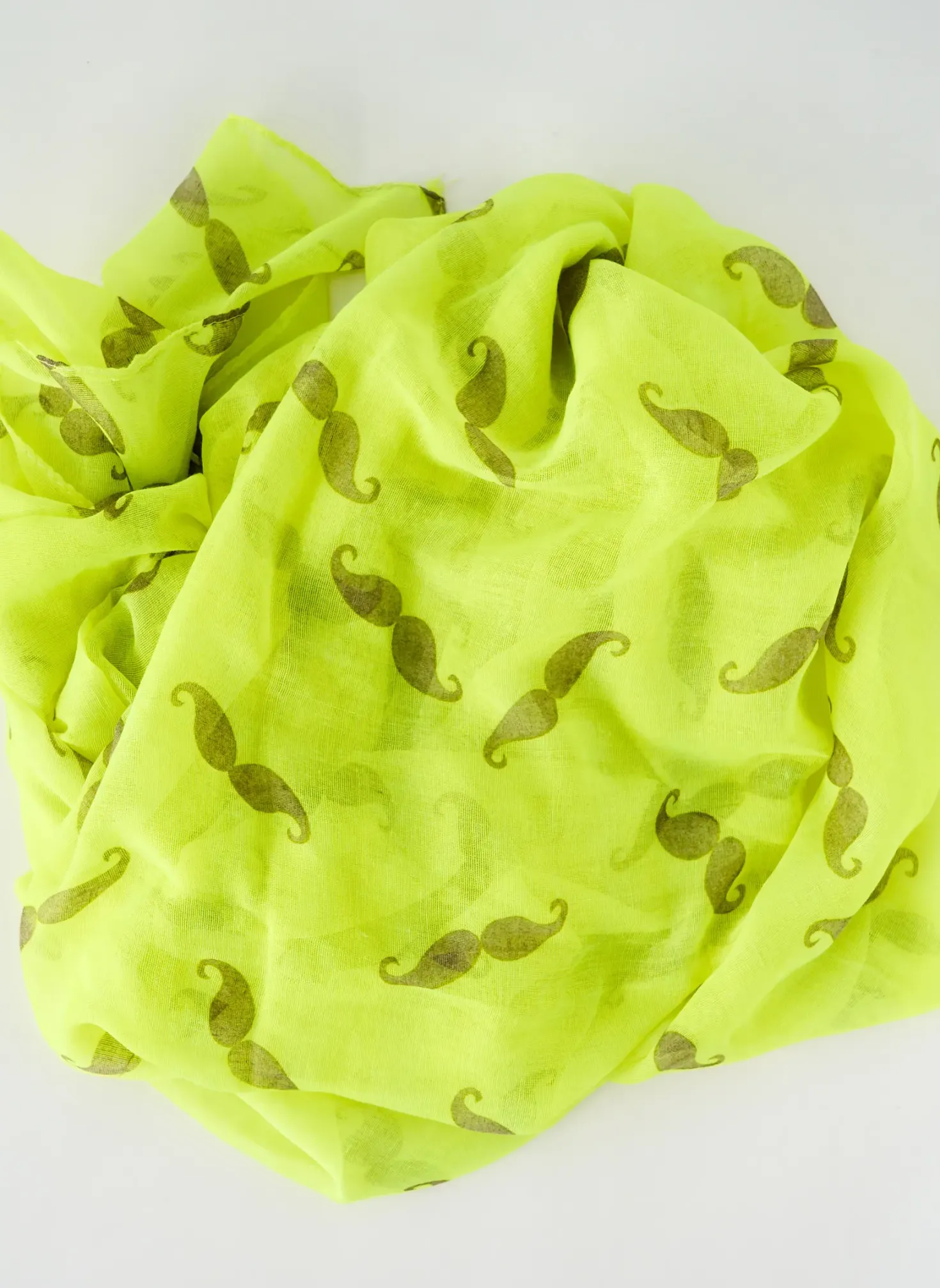 Foulard Palme Jaune