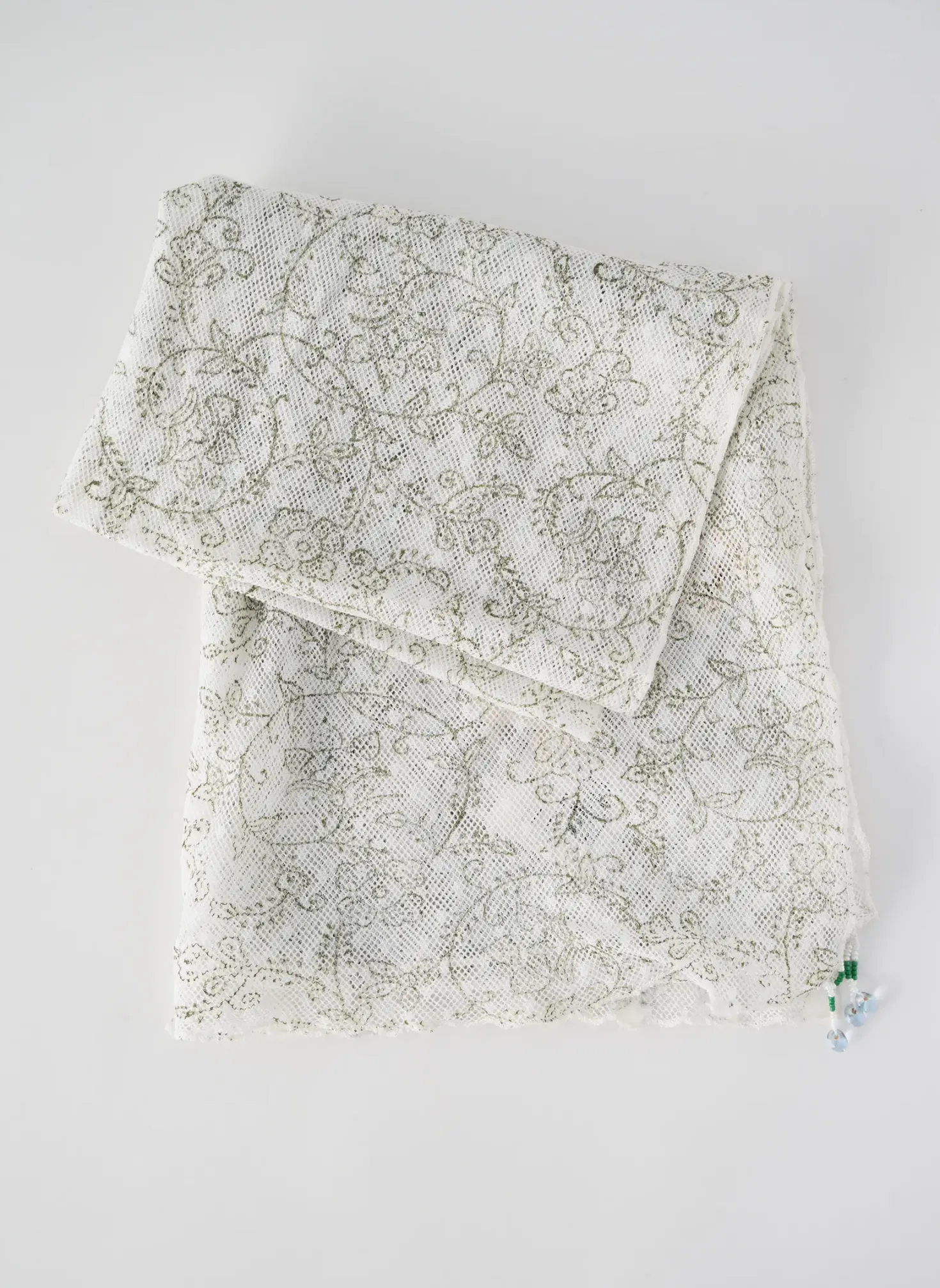 Foulard Rhum Raisin Blanc
