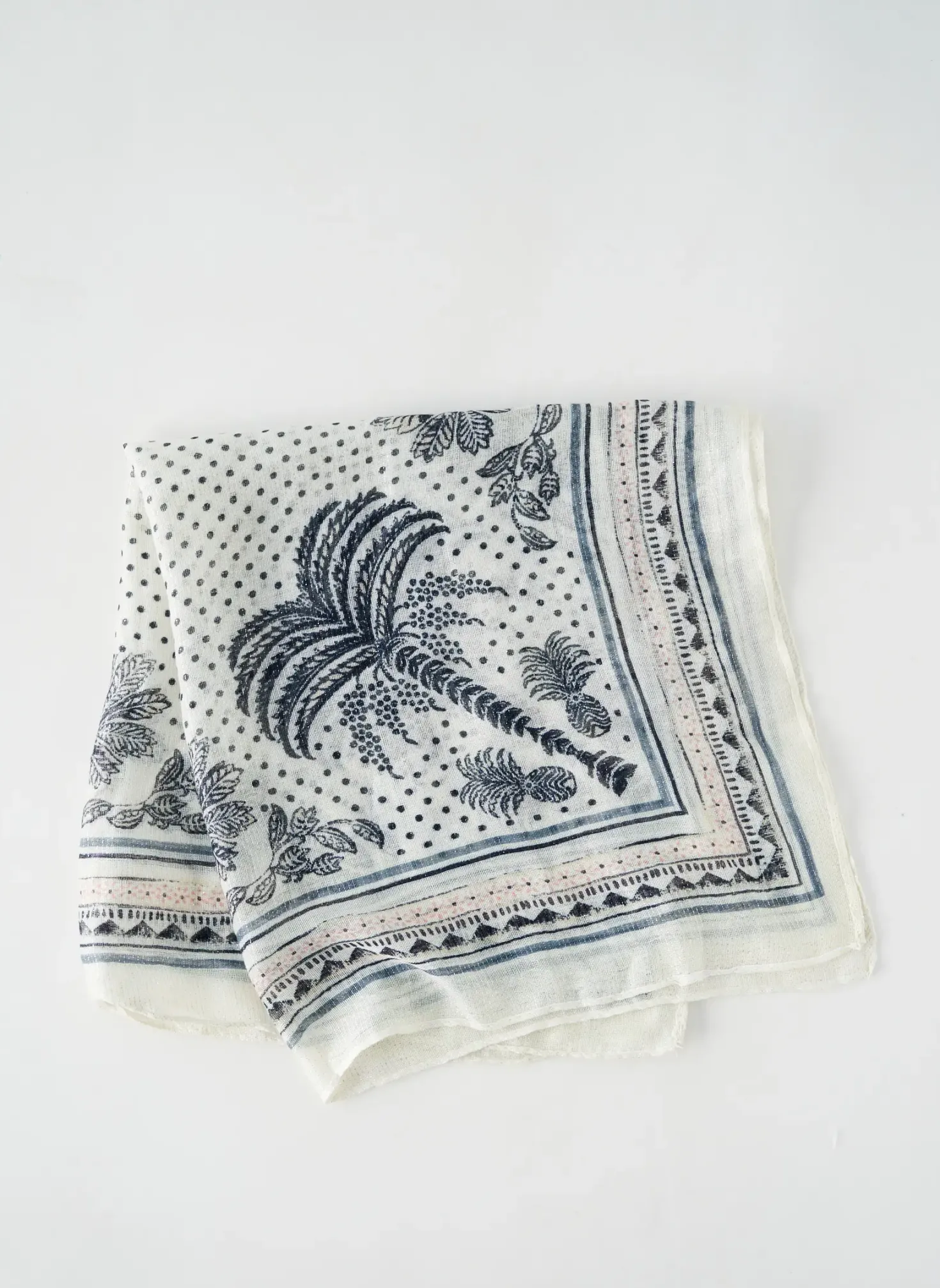 Foulard Sans Marque Gris