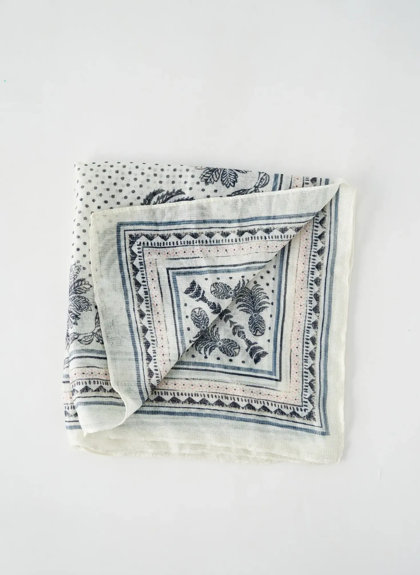 Foulard Sans Marque Gris