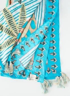 Foulard Storiatipic Bleu