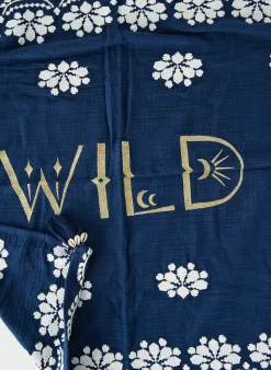 Foulard Wild Bleu