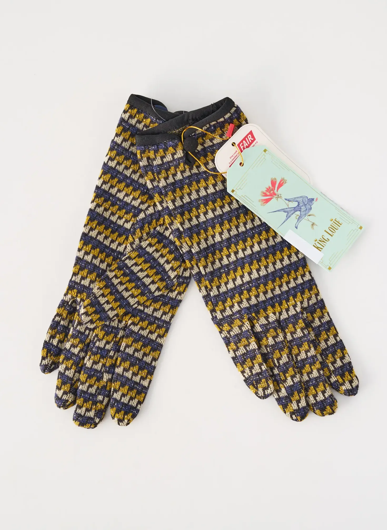 Gants King Louie Bleu