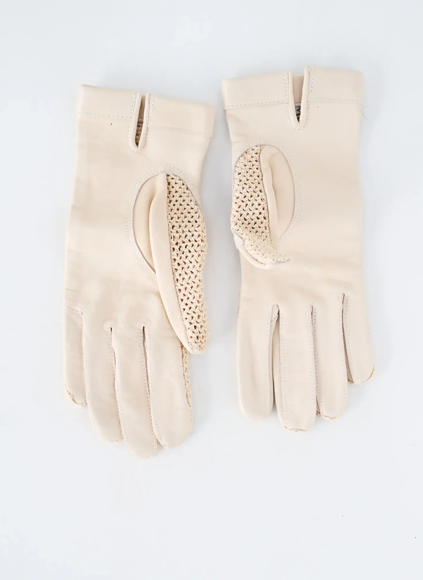 Gants Maison Fabre Beige