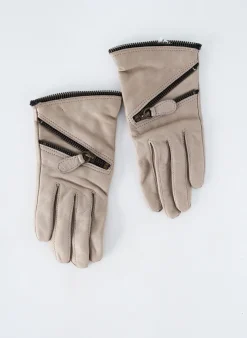 Gants Maison Fabre Beige