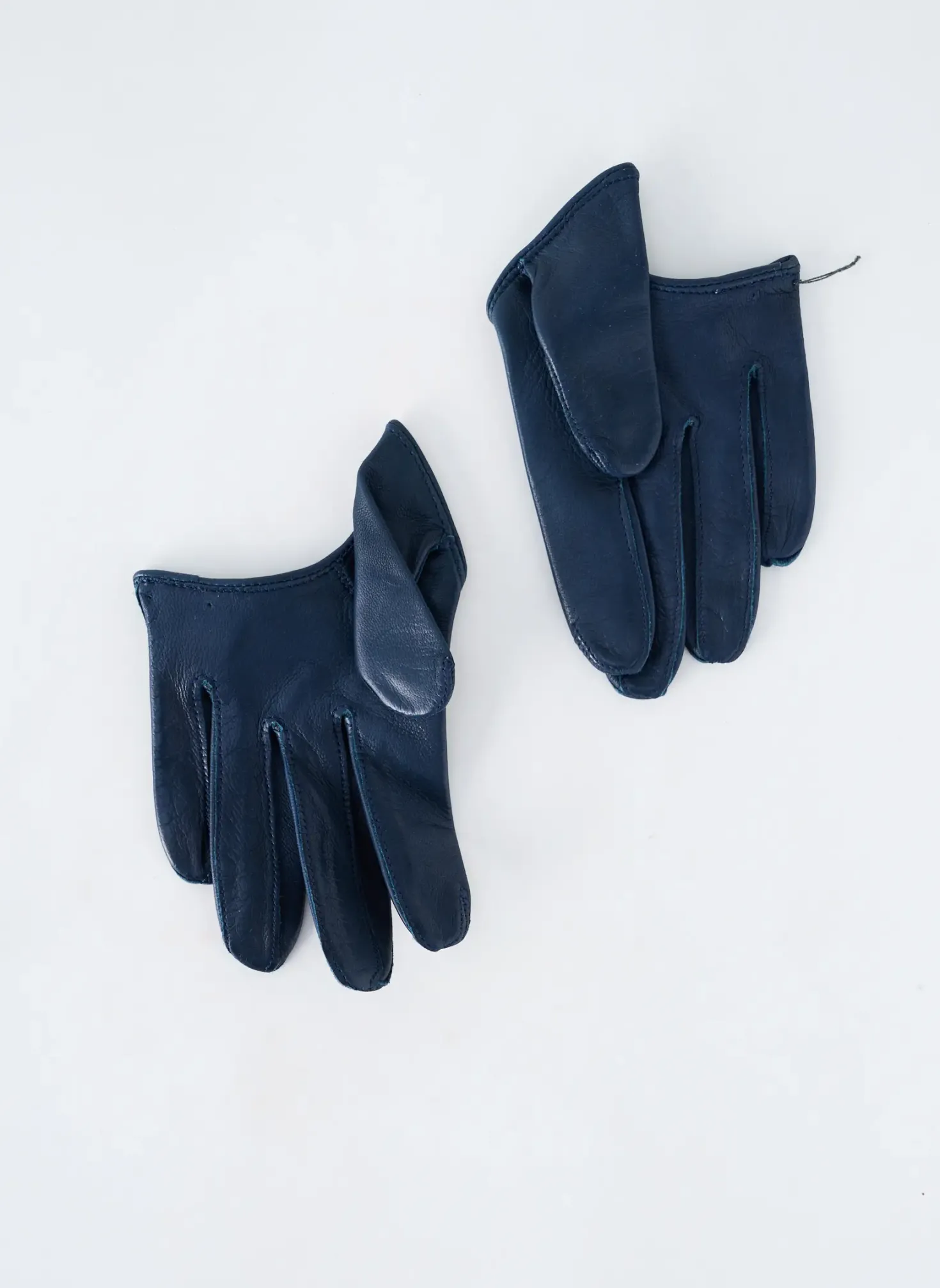Gants Maison Fabre Bleu