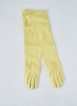 Gants Maison Fabre Jaune