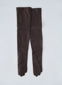 Gants Maison Fabre Marron