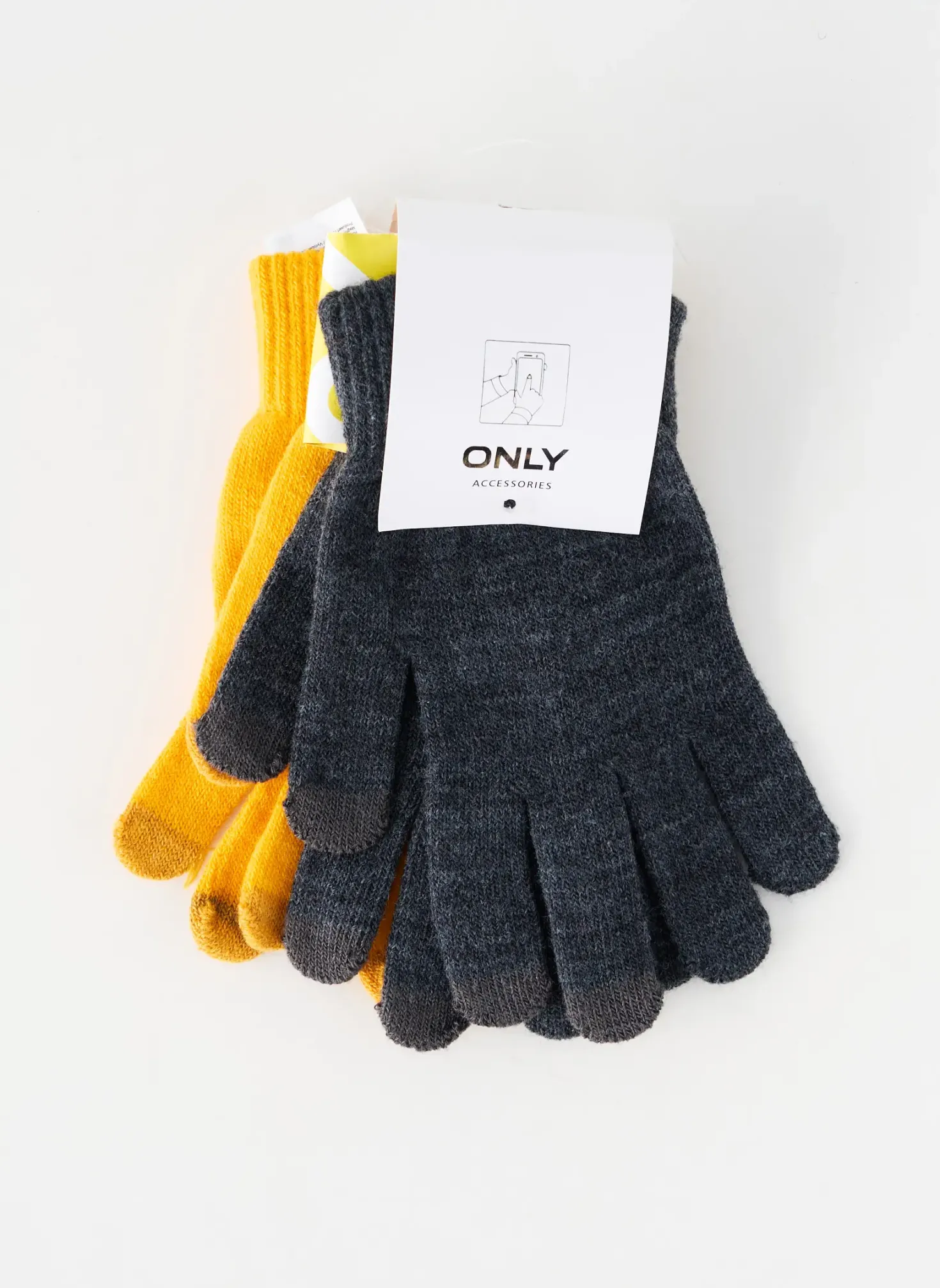 Gants Only Gris