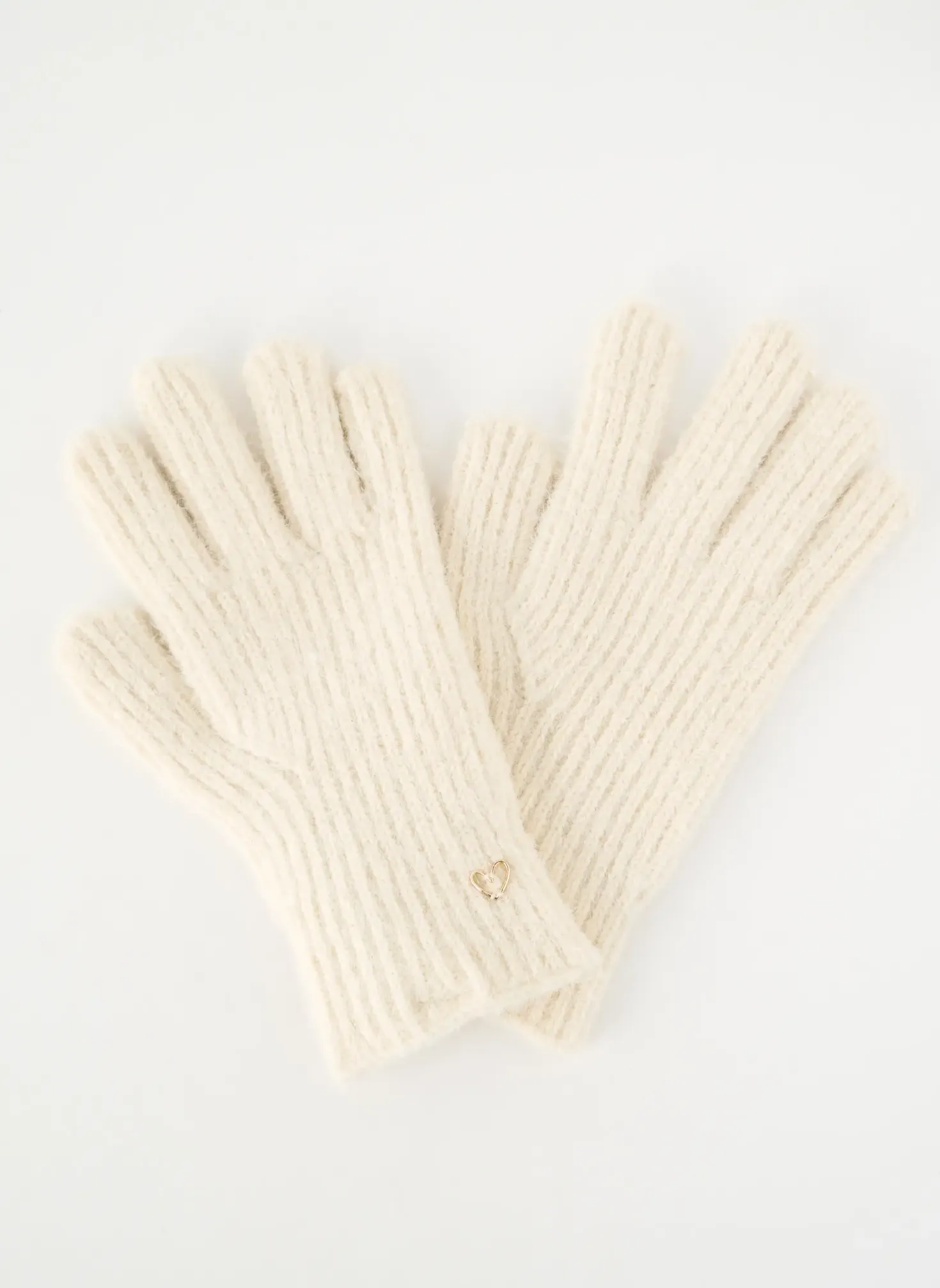 Gants Pieces Beige