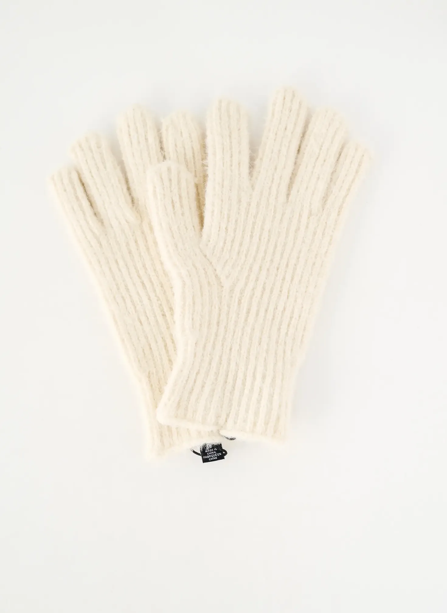 Gants Pieces Beige
