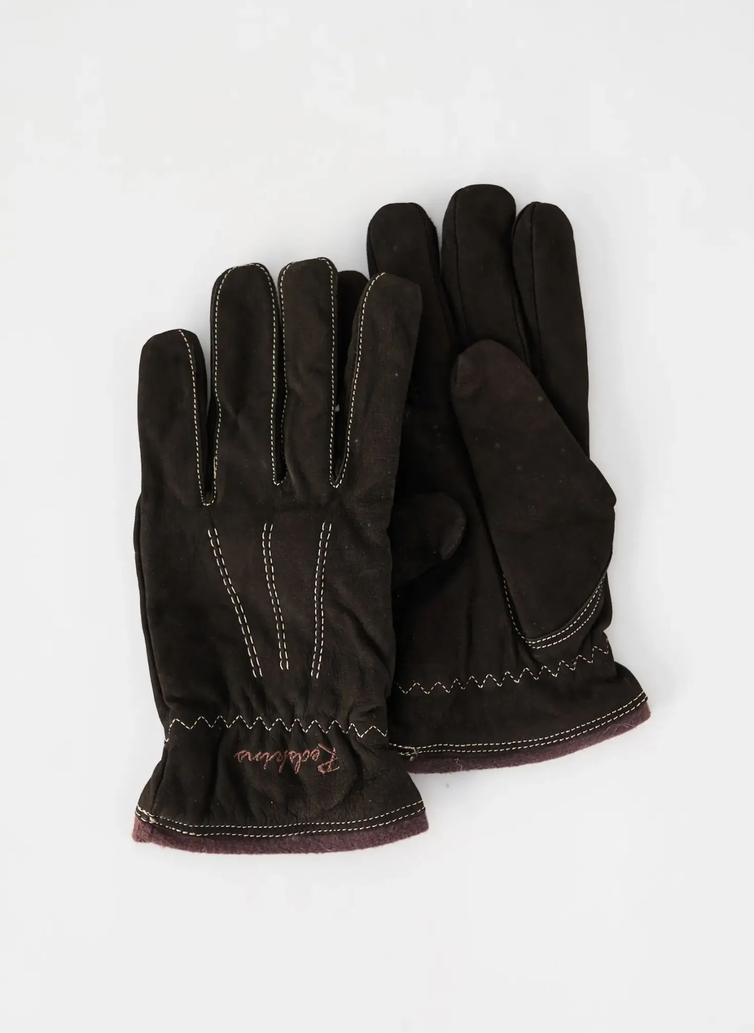 Gants Redskins Marron