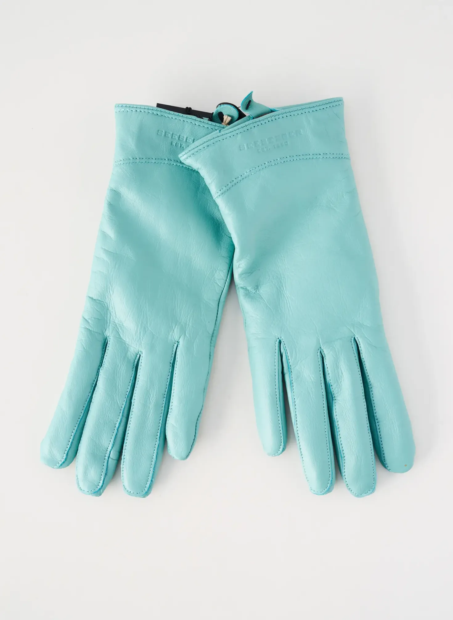 Gants Seeberger Bleu