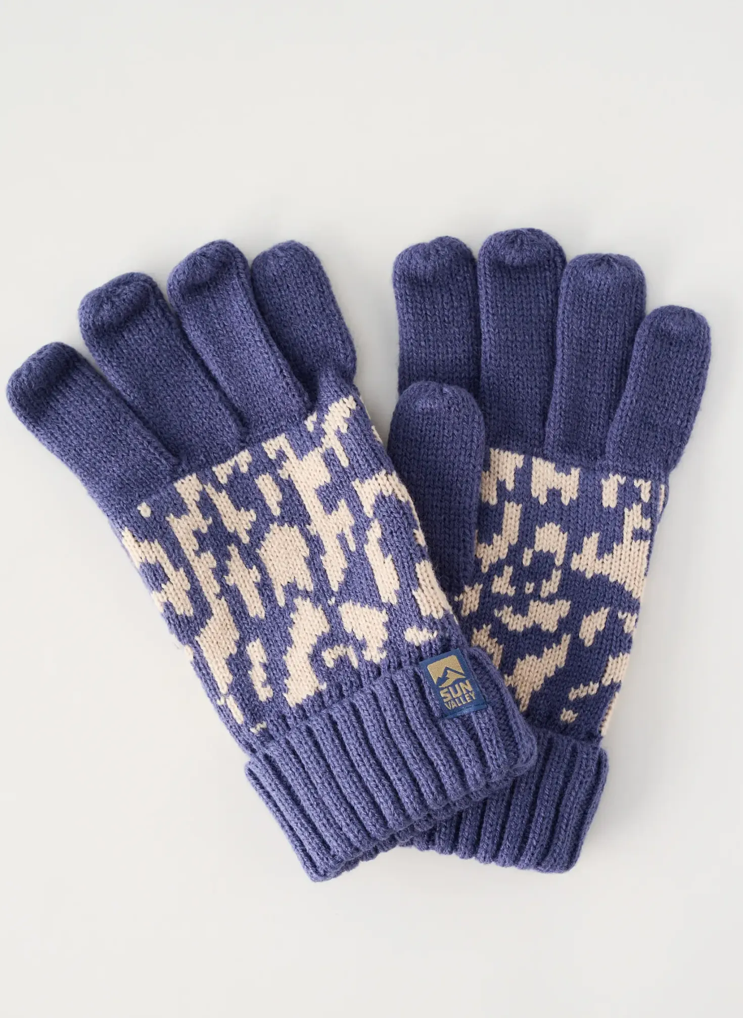 Gants Sun Valley Bleu