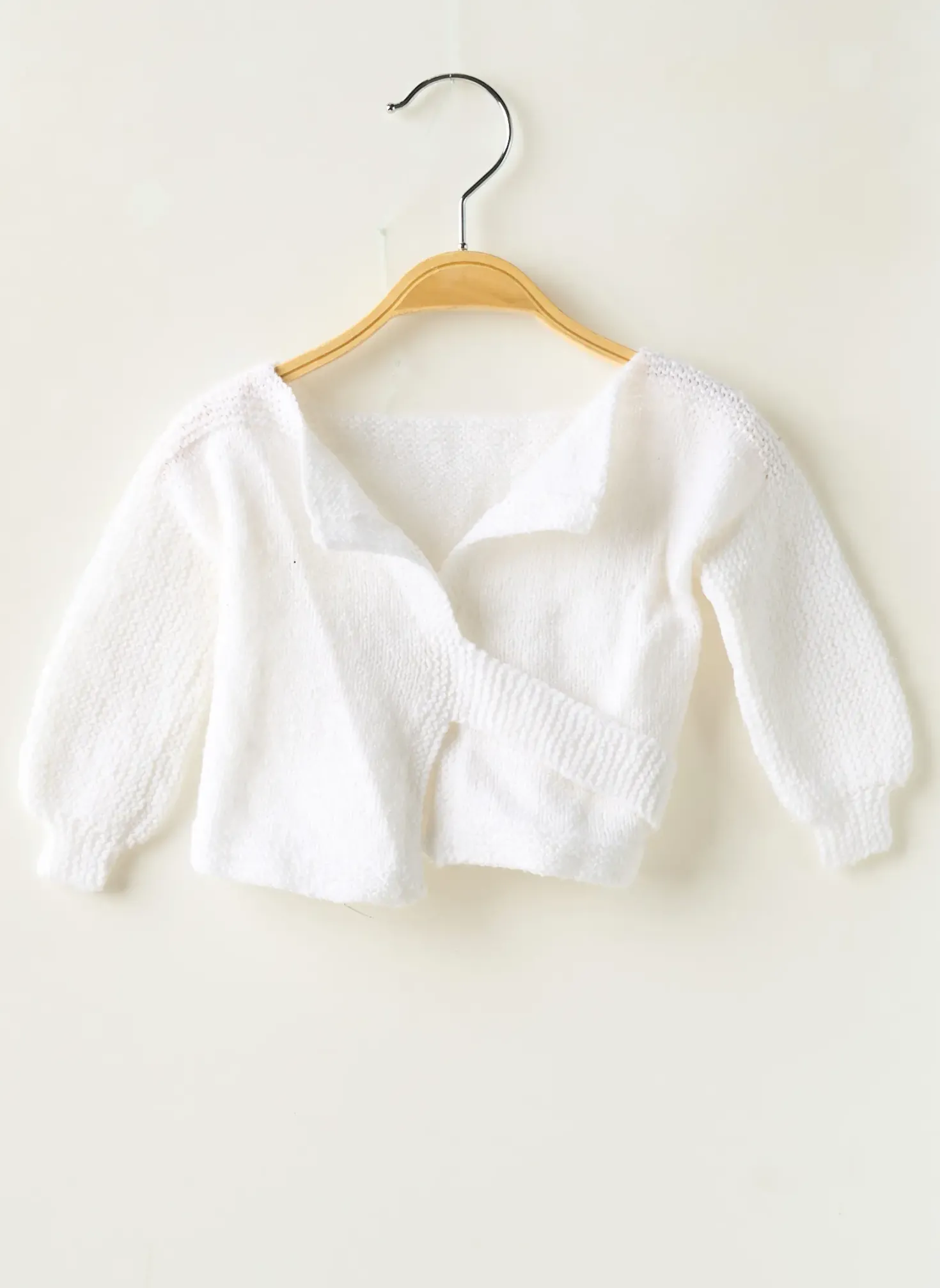Gilet Cache-cœur Sans Marque Blanc