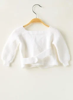 Gilet Cache-cœur Sans Marque Blanc
