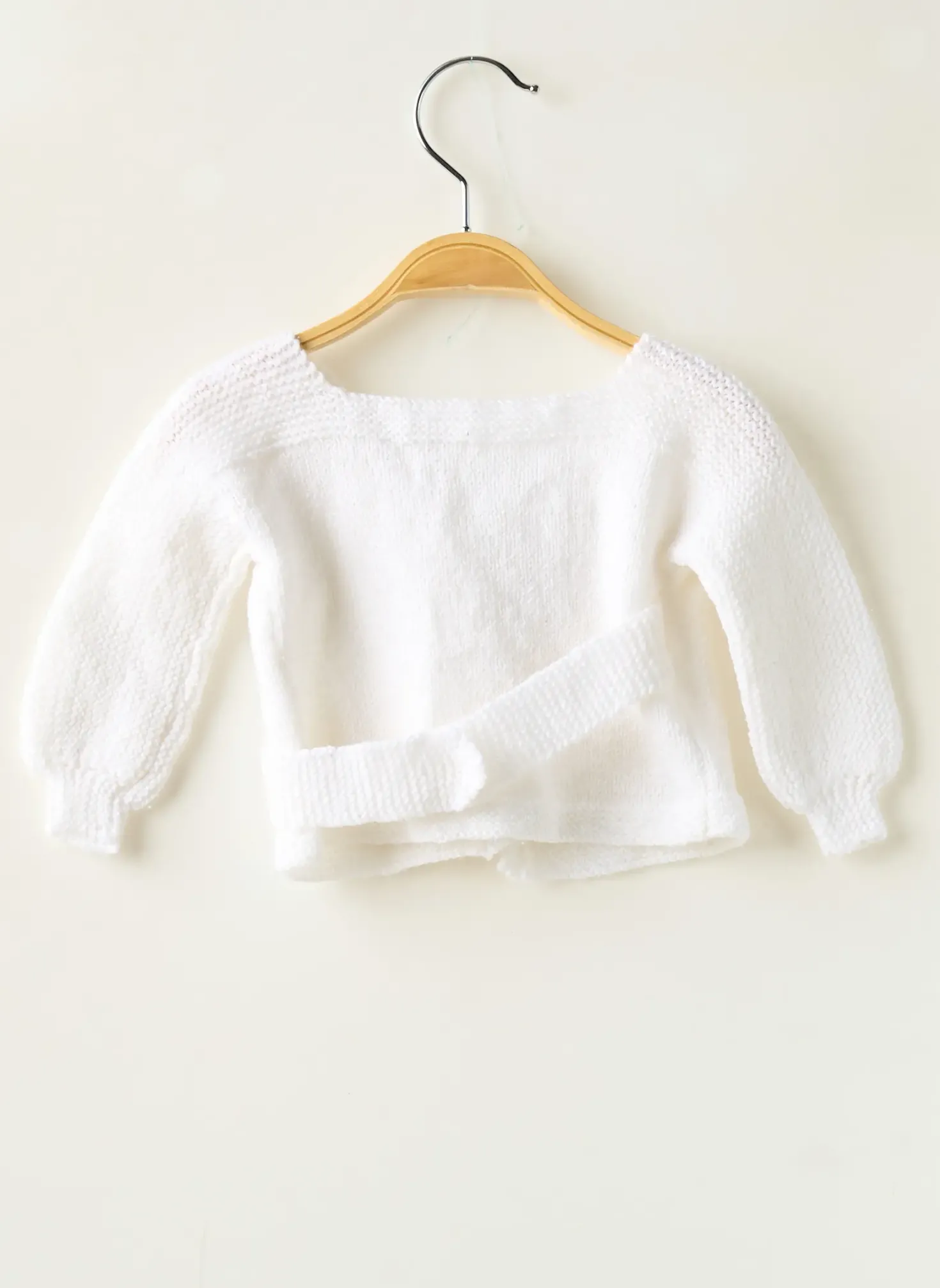 Gilet Cache-cœur Sans Marque Blanc