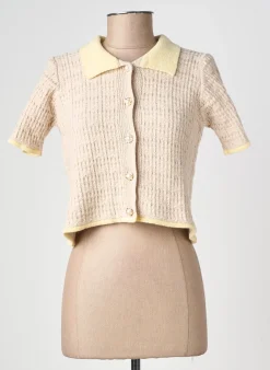Gilet Manches Courtes Civico 1 Beige