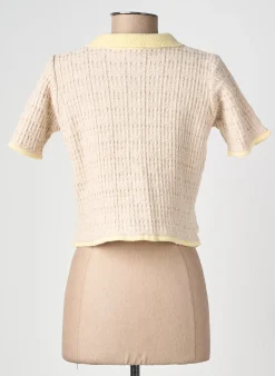 Gilet Manches Courtes Civico 1 Beige