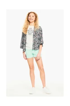 Gilet Manches Courtes Garcia Violet
