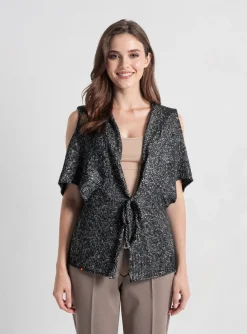 Gilet Manches Courtes Ma(e)vy Gris