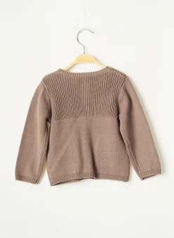 Gilet Manches Longues Absorba Taupe