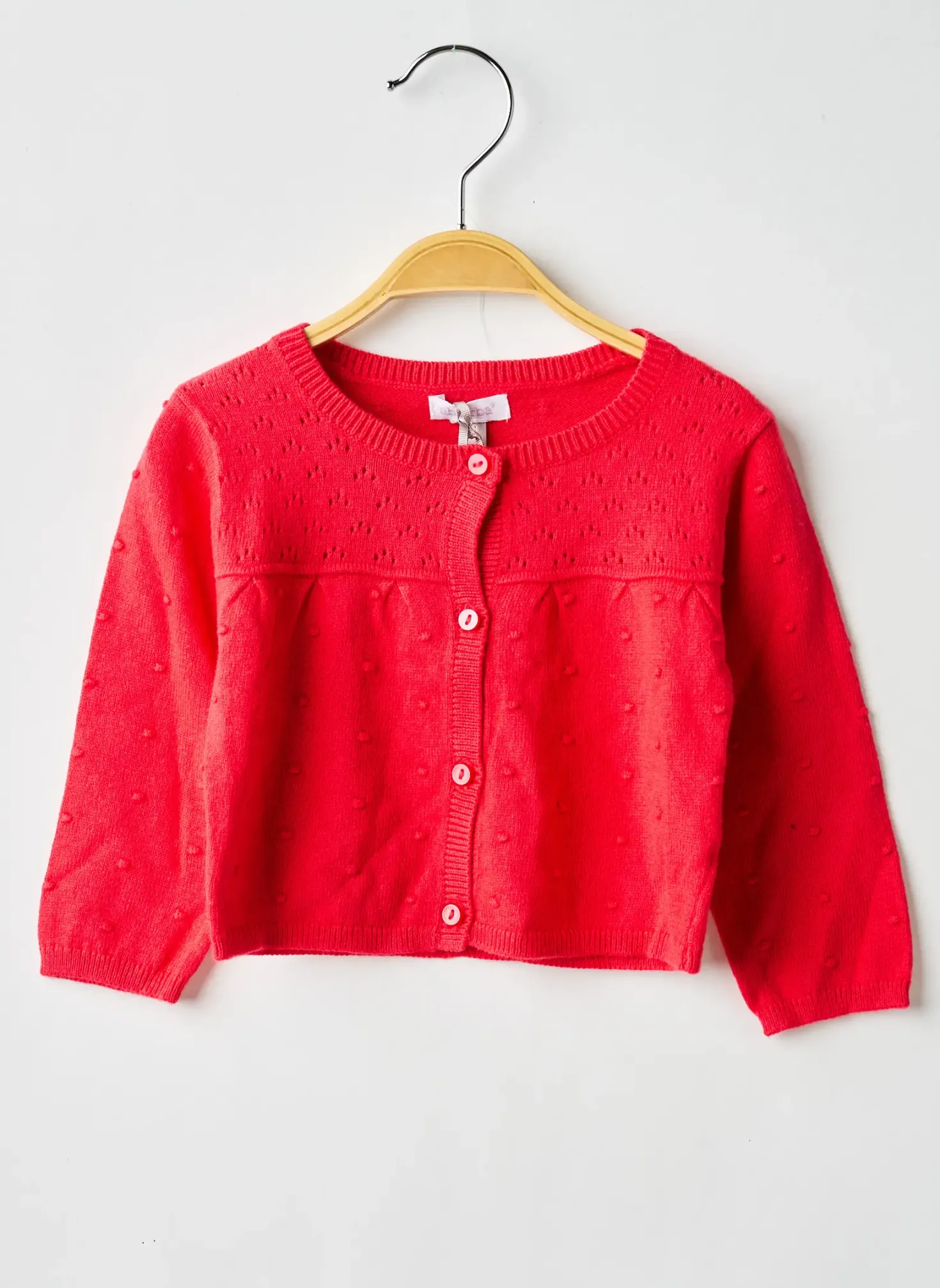 Gilet Manches Longues Absorba Rouge