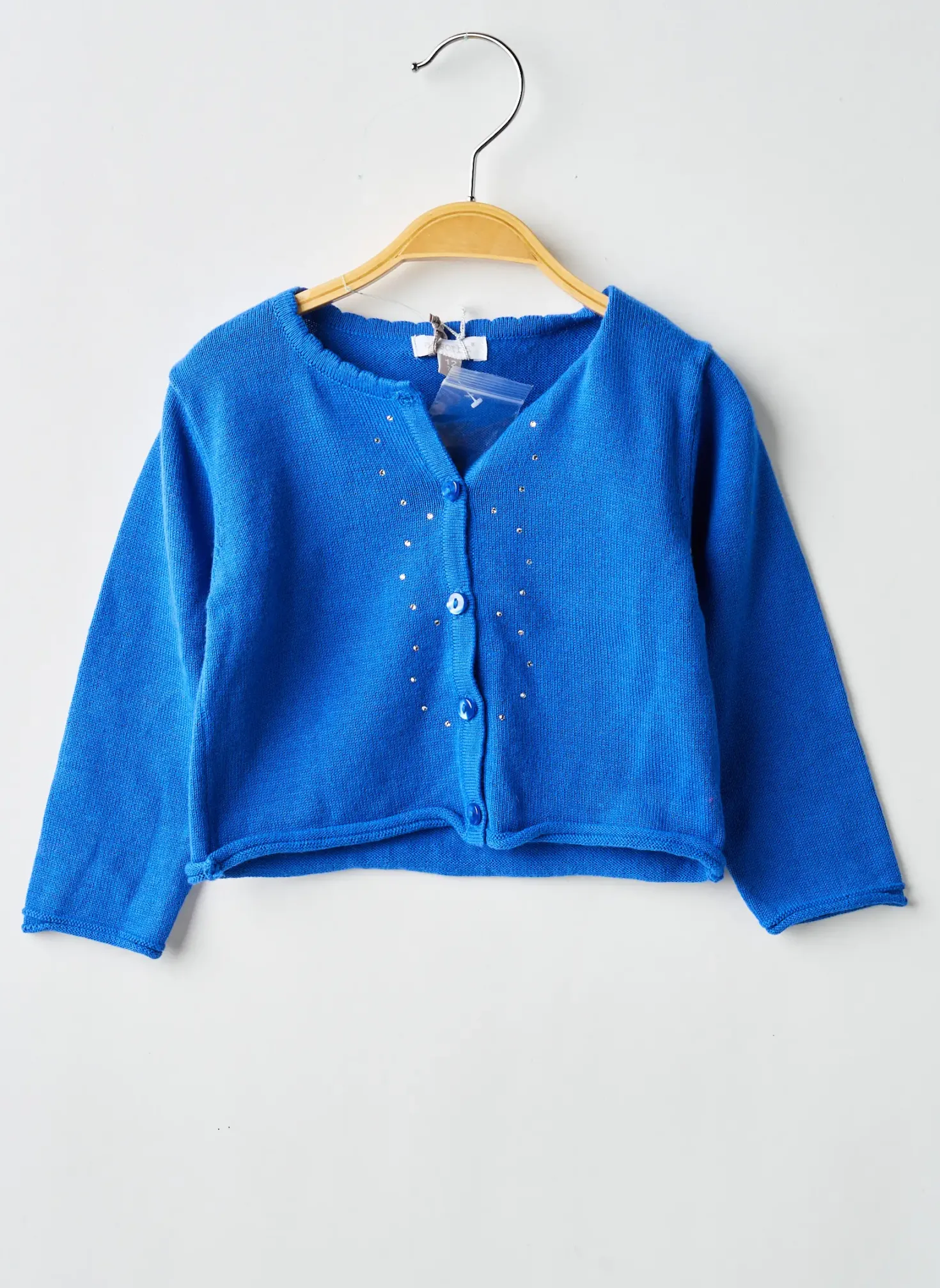 Gilet Manches Longues Absorba Bleu